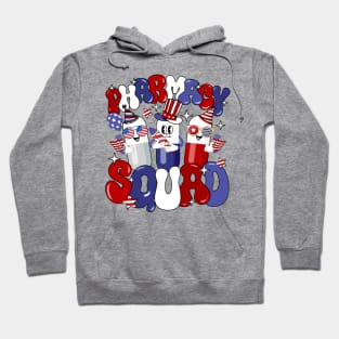 4Th Of July Pharmacy Squad Pharmacy Technician Patriotic Hoodie